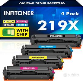 219X Compatibile per HP 219A Color Pro MFP 3302FDW