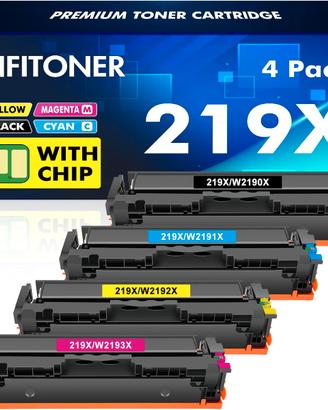 219X Compatibile per HP 219A Color Pro MFP 3302FDW