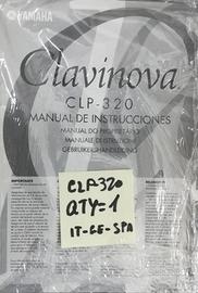 Manuale d'uso per Yamaha CLAVINOVA CLP-320