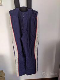 Pantaloni Asics ski performance vintage XL. Blu
