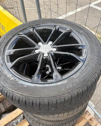 Cerchi  e gomme da 18 audi originali