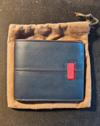 Portafoglio uomo Bottega Veneta pelle blu