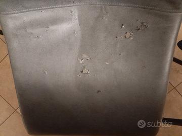 6 sedie ecopelle grigio  Alva bizzotto