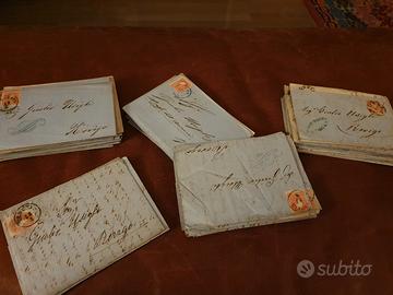 Lotto di 100 lettere Lombardo Veneto