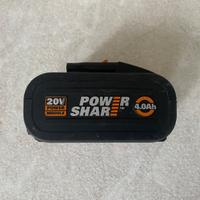 Caricabatterie e Batteria da 4Ah - WORX