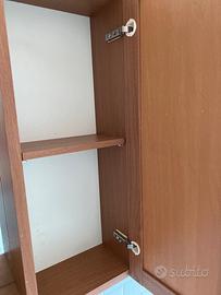 Specchio con mensole interne per bagno