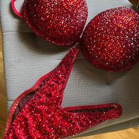 Costume da gara fitness bikini IFBB