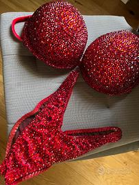 Costume da gara fitness bikini IFBB