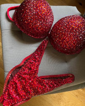 Costume da gara fitness bikini IFBB