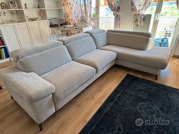 Divano letto angolare con chaise longue