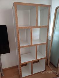 Scaffale-Libreria legno e laminato