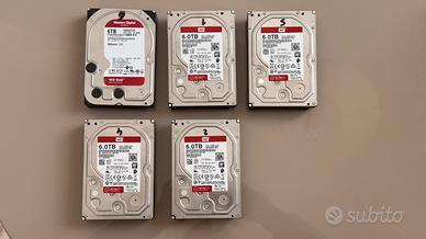 6 HDD da 6T