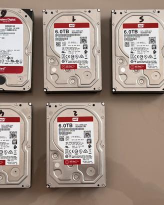 6 HDD da 6T