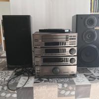 Impianto stereo Pioneer 710 vintage