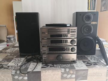 Impianto stereo Pioneer 710 vintage