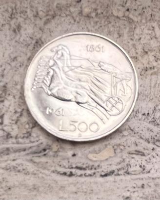 500 Lire UNITÀ D’ITALIA