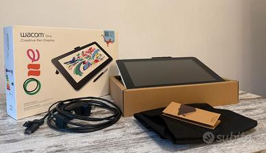 WacomOne 13″ pari al nuovo + accessori
