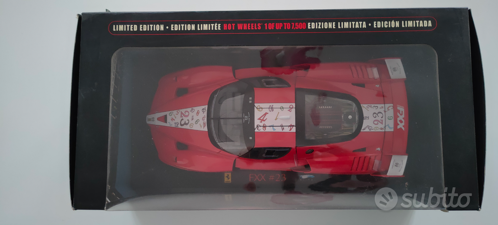 Acquista Modellino Ferrari 599XX Red 1:43 Elite Originale