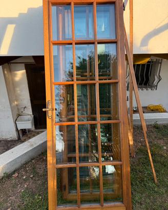 Finestre in rovere con inglesine