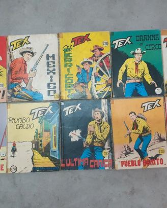 Tex gigante dal n° 63  al n° 72