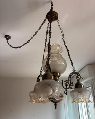 lampadario vintage 