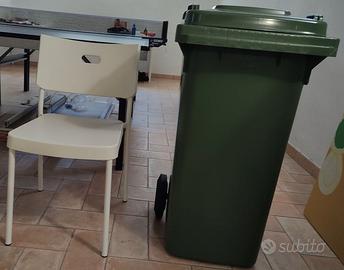 Bidone 120 litri verde