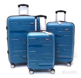 Set 3 Trolley CLACSON 4 con TSA Garanzia Italia