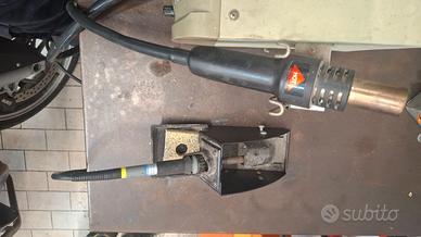 Stazione saldante ad aria calda