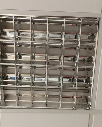 PLAFONIERE QUADRATE DA SOFFITTO USATE A NEON 4X18W