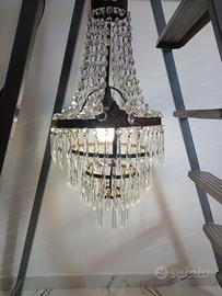 lampadario vintage stile impero 