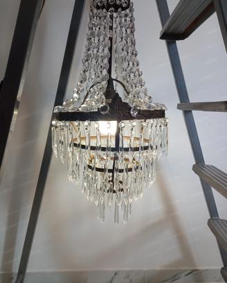lampadario vintage stile impero 
