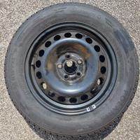 CERCHI 15' FABIA + GOMME 4 STAGIONI 185/65 R15 92T
