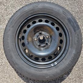 CERCHI 15' FABIA + GOMME 4 STAGIONI 185/65 R15 92T