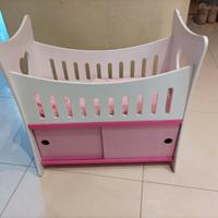 Letto e armadio Leomark  per Bambole