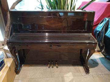 Pianoforte verticale Schulze Pollmann 116 noce