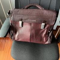 Piquadro borsa in pelle porta PC