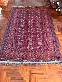tappeto persiano orientale vintage