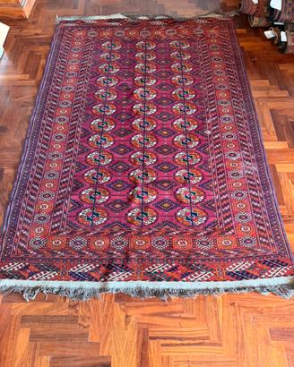 tappeto persiano orientale vintage