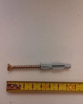 125 tasselli con vite da 6mm