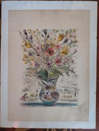 Litografia Michele Cascella 