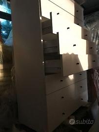 Cassettiera 8 cassetti laccata