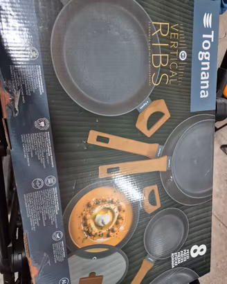 set pentole tognana 8 pezzi