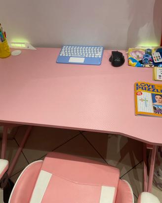 Scrivania con led