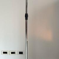 ASTA PORTAFLEBO IN ALLUMINIO - c/Ruote