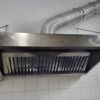 cappa e cucina industriale