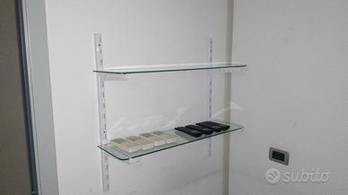 Vetro ripani-temperati con cremagliera