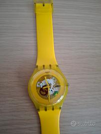 Orologio Swatch Gent giallo vintage