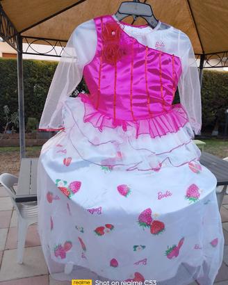 Vestito di carnevale Barbie 