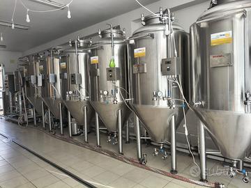 IMPIANTO PRODUZIONE BIRRA ARTIGIANALE