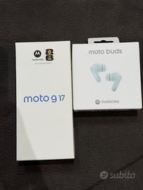 Motorola g17 e auricolari moto buds
